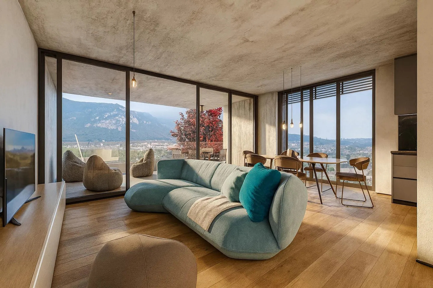 4,5 camere nuova costruzione a Rancate in una residenza con SPA - Foto 1 di 6