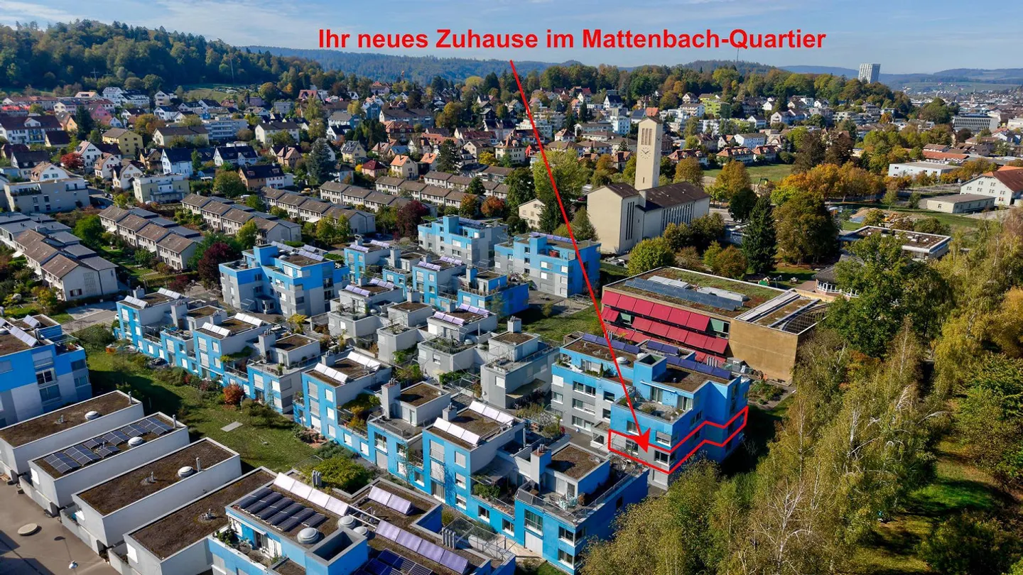 Spacious and Quiet Apartment in the Popular Mattenbach Quarter - Photo 2 of 16