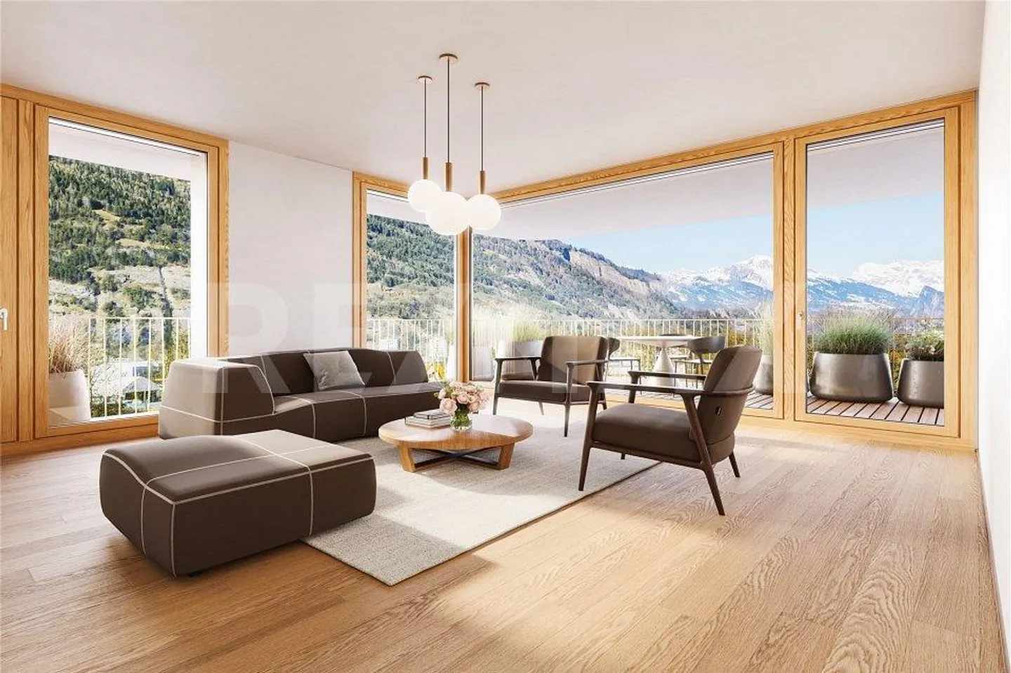 3½ Zimmer Erdgeschoss Wohnung, Nr. 01 - Foto 4 von 13