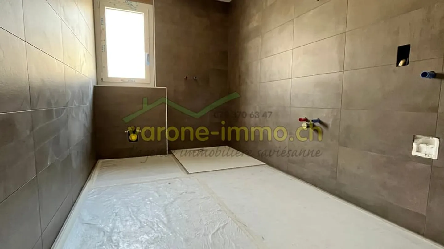 À LOUER à Saint-Germain / Savièse - Studio - Photo 7 sur 8
