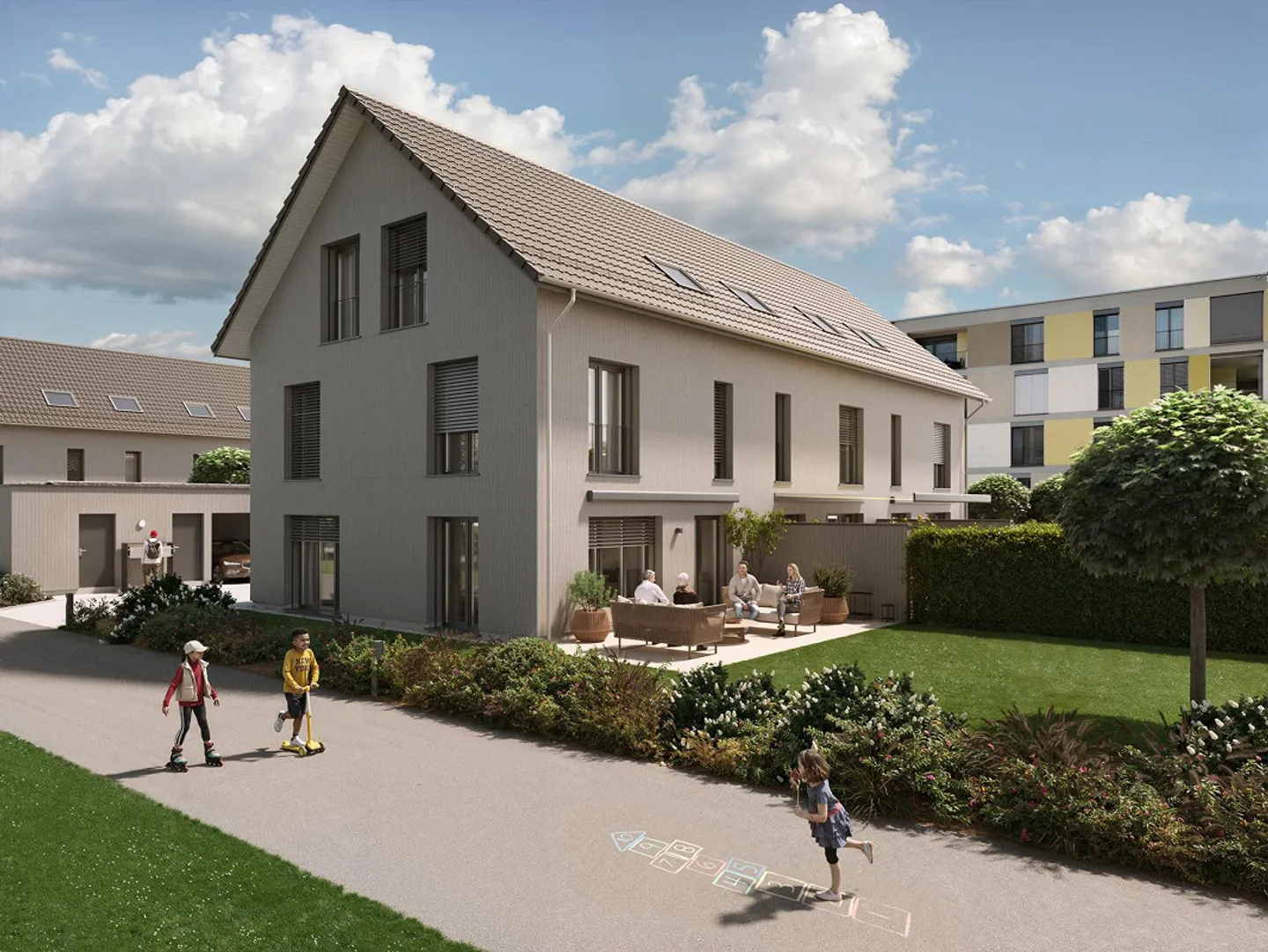 Maison 6 pièces neuve à Buchrain - Photo 4 sur 13