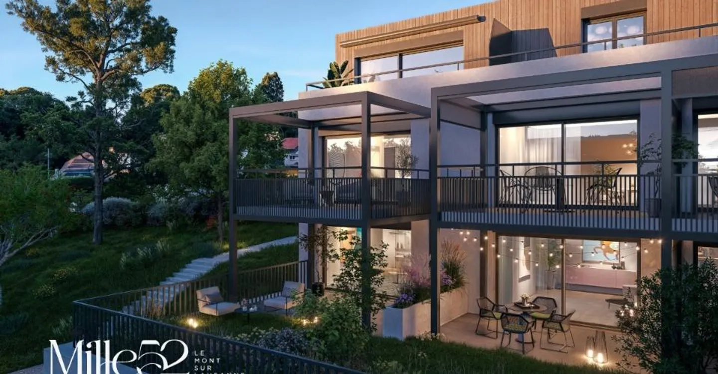 Mille52 - Lot C1-101 - Appartamento di 3.5 locali al 1° piano con balcone - Foto 8 di 12