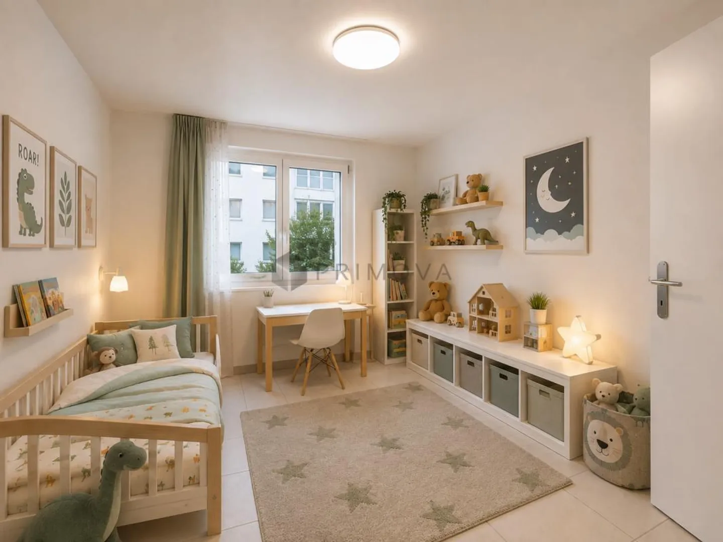 Emplacement privilégié : Grand appartement de 5,5 pièces pour les amoureux de la nature, les amateurs de sports nautiques et de montagne sur le plateau ensoleillé de Sihl ! - Photo 7 sur 10
