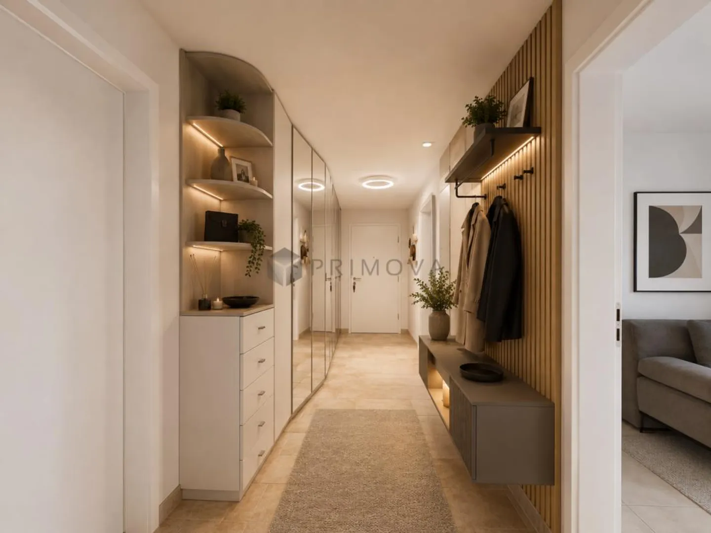 Emplacement privilégié : Grand appartement de 5,5 pièces pour les amoureux de la nature, les amateurs de sports nautiques et de montagne sur le plateau ensoleillé de Sihl ! - Photo 8 sur 10