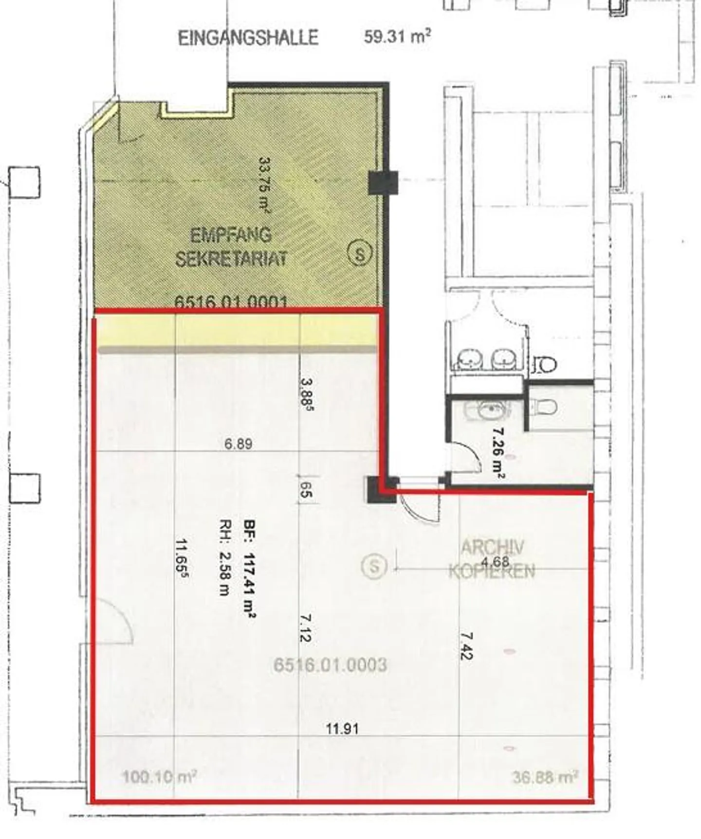 Gewerbefläche Nähe Bahnhof - Foto 3 von 3