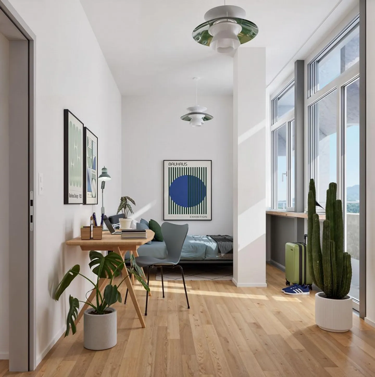 Neues Apartment mit Aussicht - Foto 3 von 9