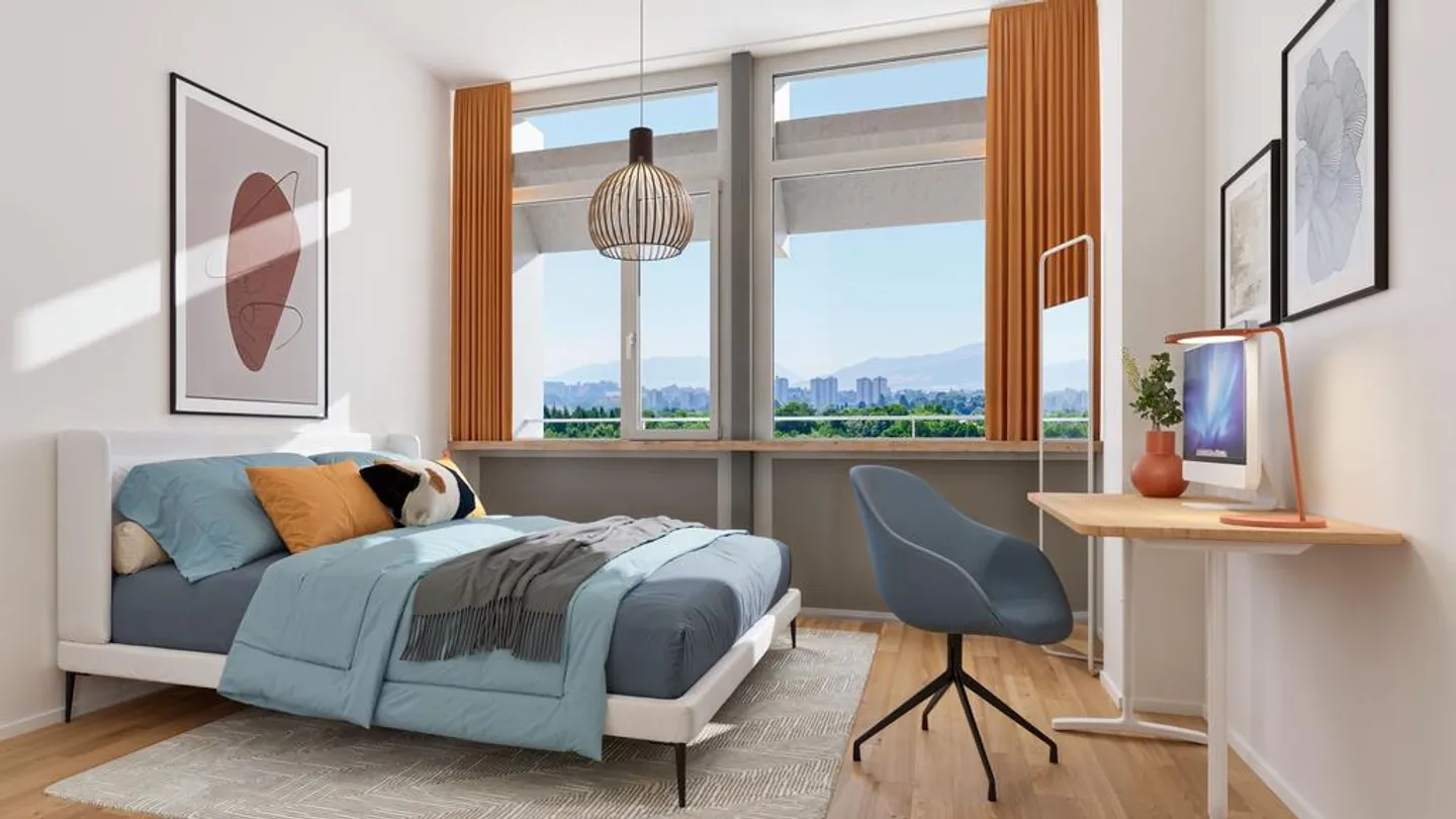 Neues Apartment mit Aussicht - Foto 4 von 9