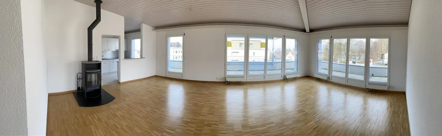 Appartamento 5.5 stanze con grande terrazza e vista lago - Foto 2 di 30