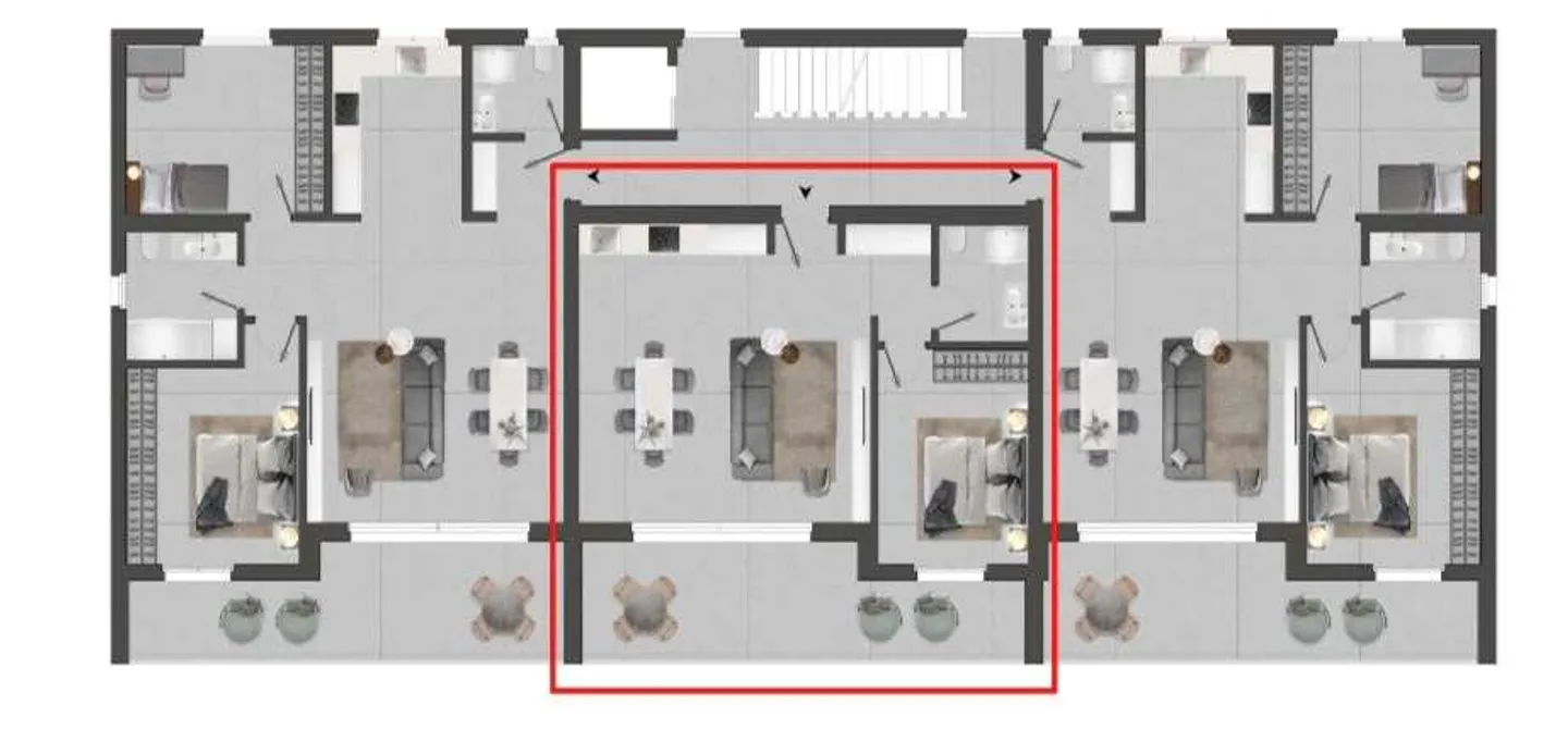 Comfortable new apartment with terrace - Photo 9 of 11