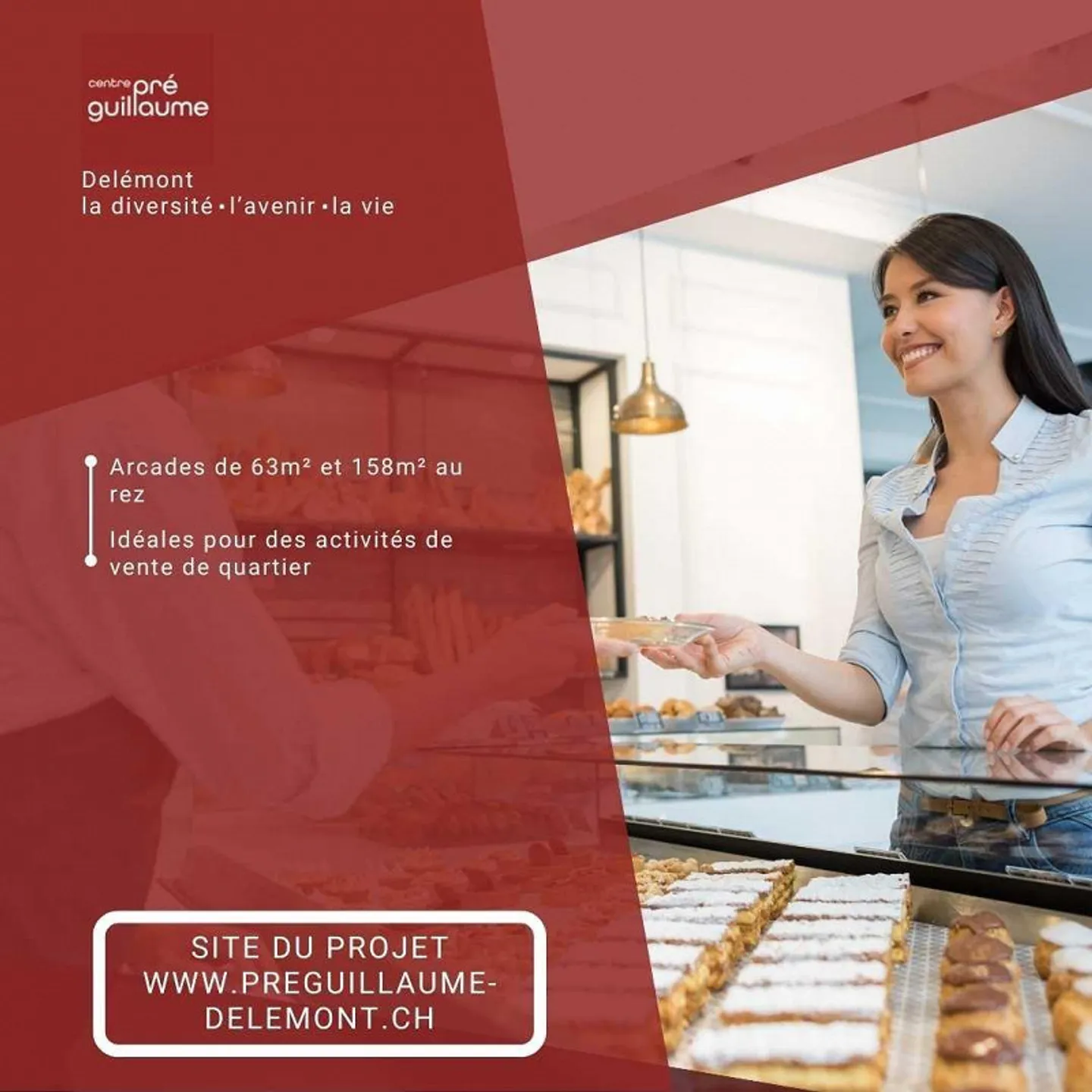 Modern commercial space in the heart of Delémont - Photo 5 of 9