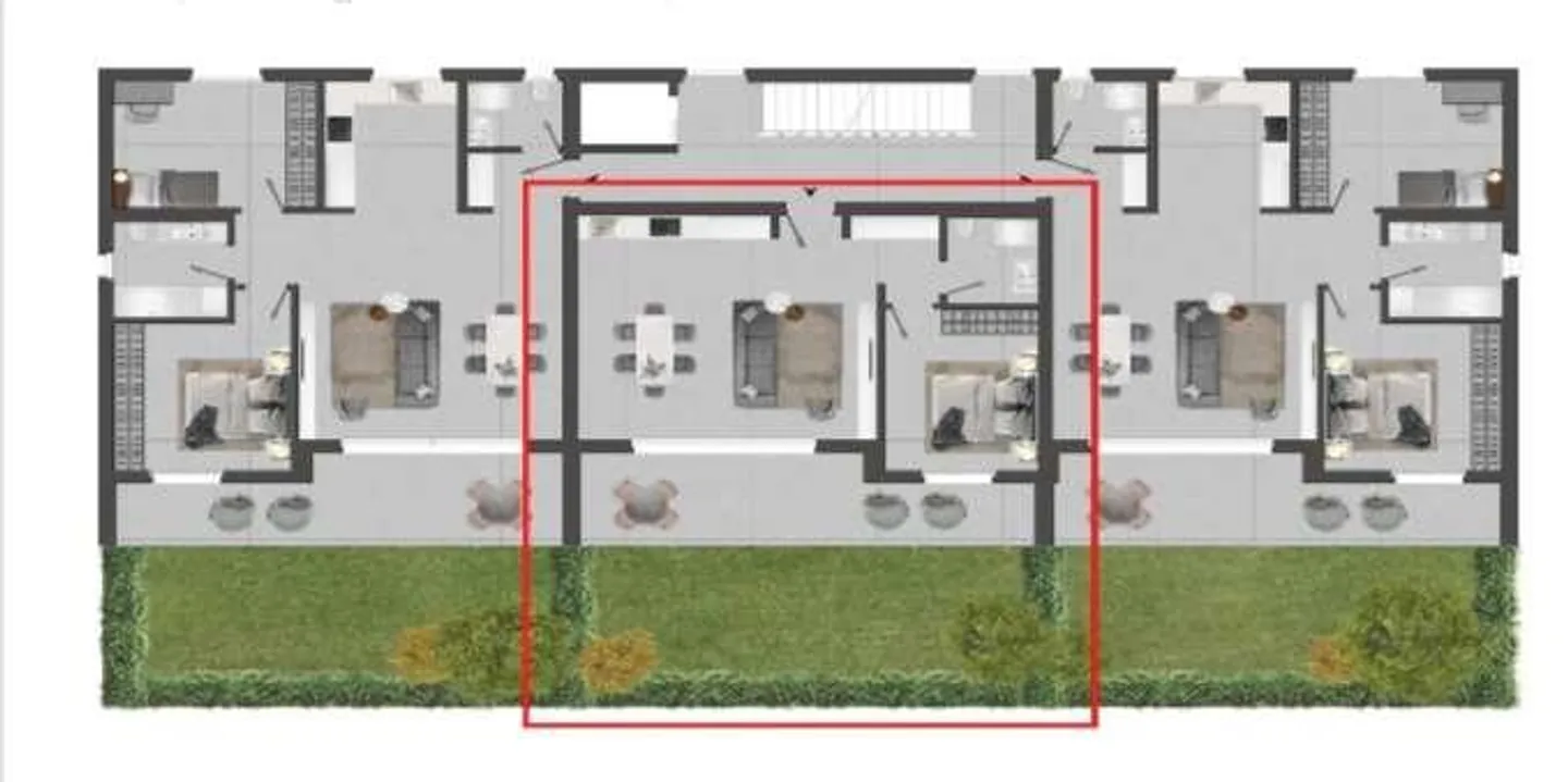 Elegantes Appartement mit Garten - Foto 8 von 11