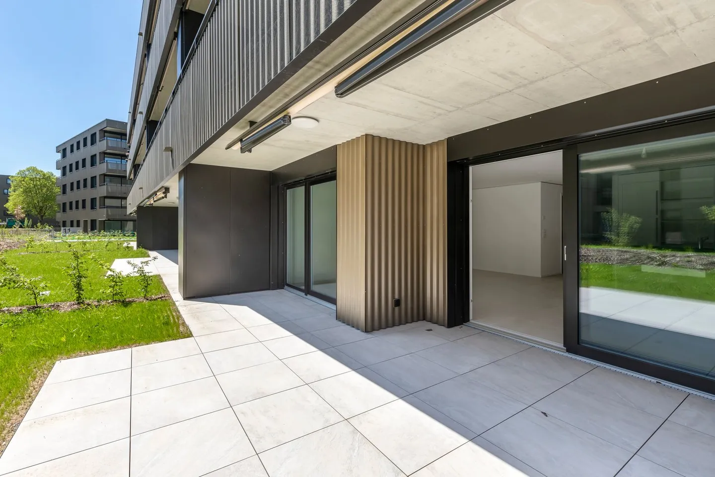 Schönes 3,5-Zimmer-Apartment im Erdgeschoss mit Terrasse - Foto 1 von 8