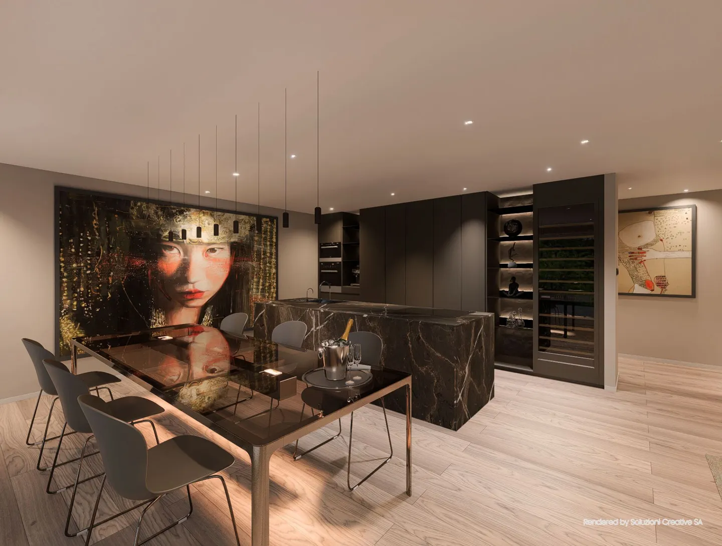 Luxurious 4.5-room penthouses: modernity and excellence with an unobstructed lake view - Photo 5 of 22