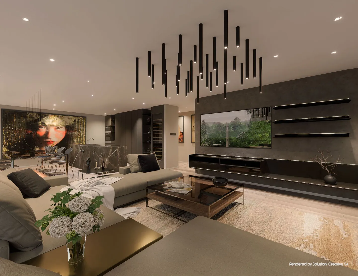 Luxurious 4.5-room penthouses: modernity and excellence with an unobstructed lake view - Photo 6 of 22