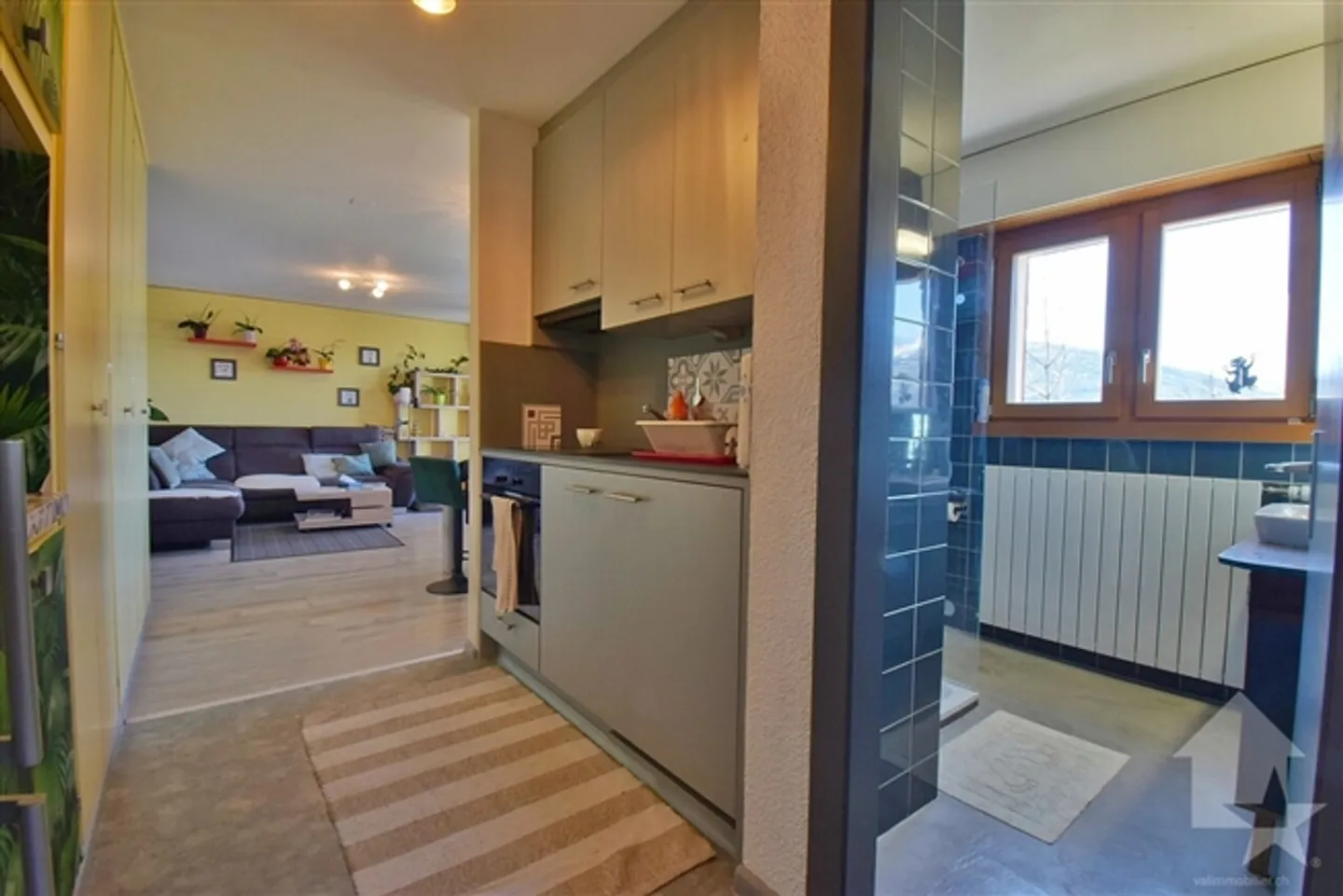 Appartamento al piano terra di 2,5 stanze al confine della foresta - Foto 4 di 13