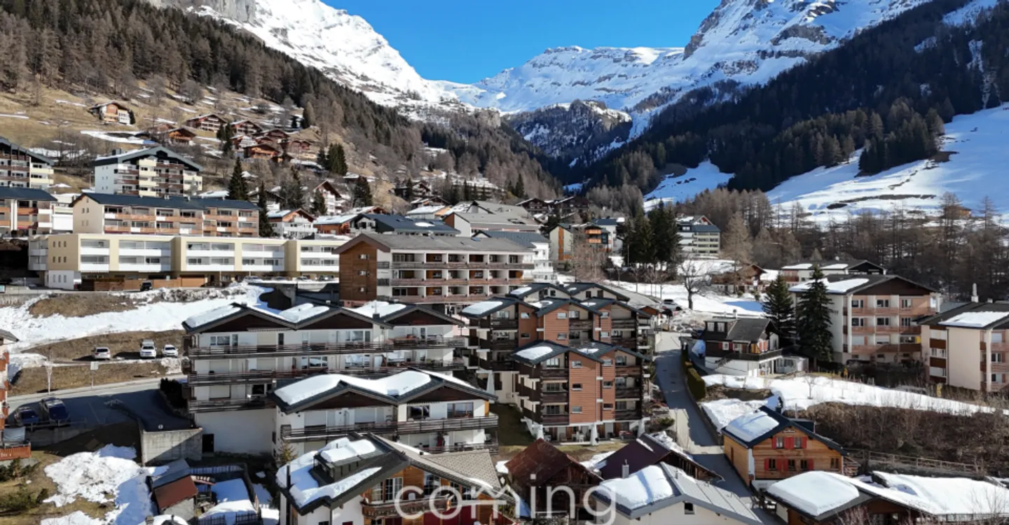 Renovated 1.5-room studio in Leukerbad - Second home allowed, balcony, parking included - Photo 3 of 8