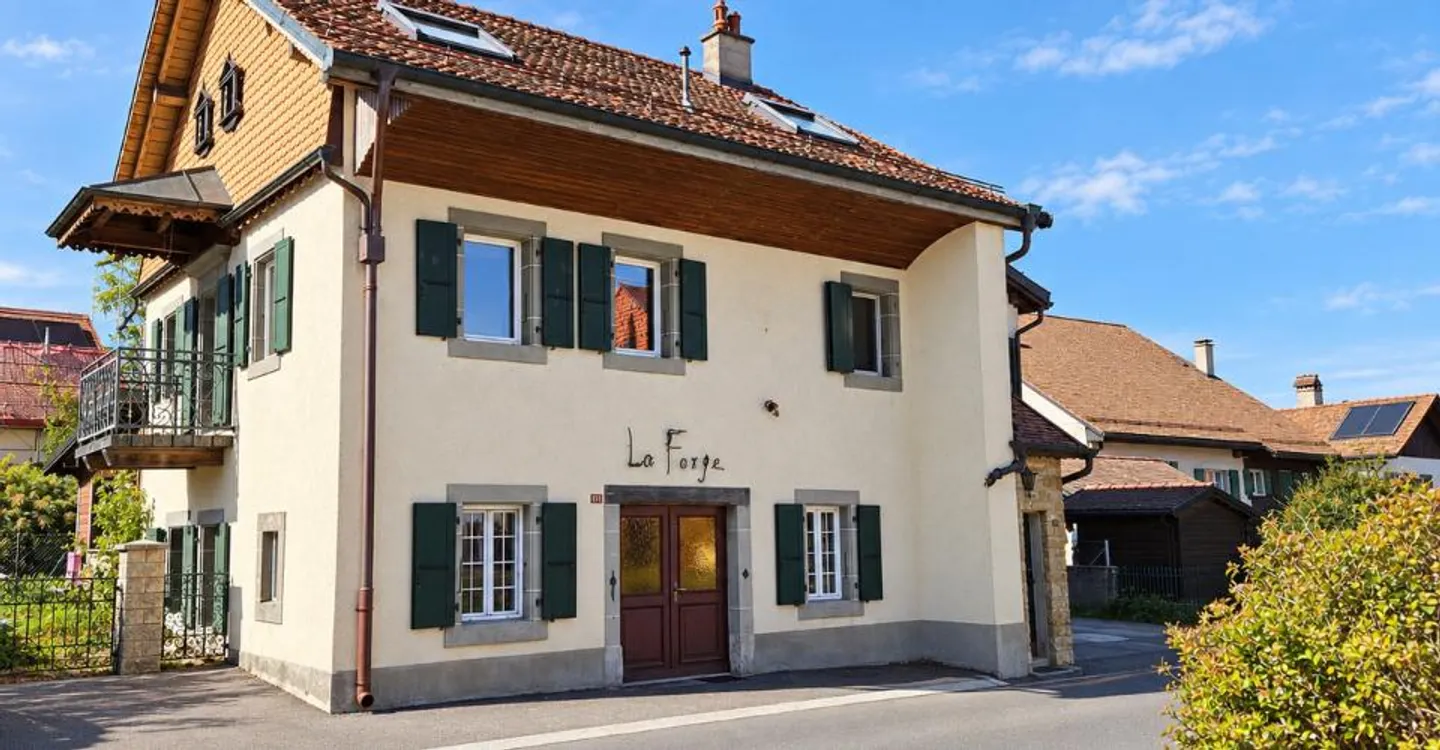 Antica fucina di carattere, 7 stanze su tre livelli, bel giardino. - Foto 1 di 11