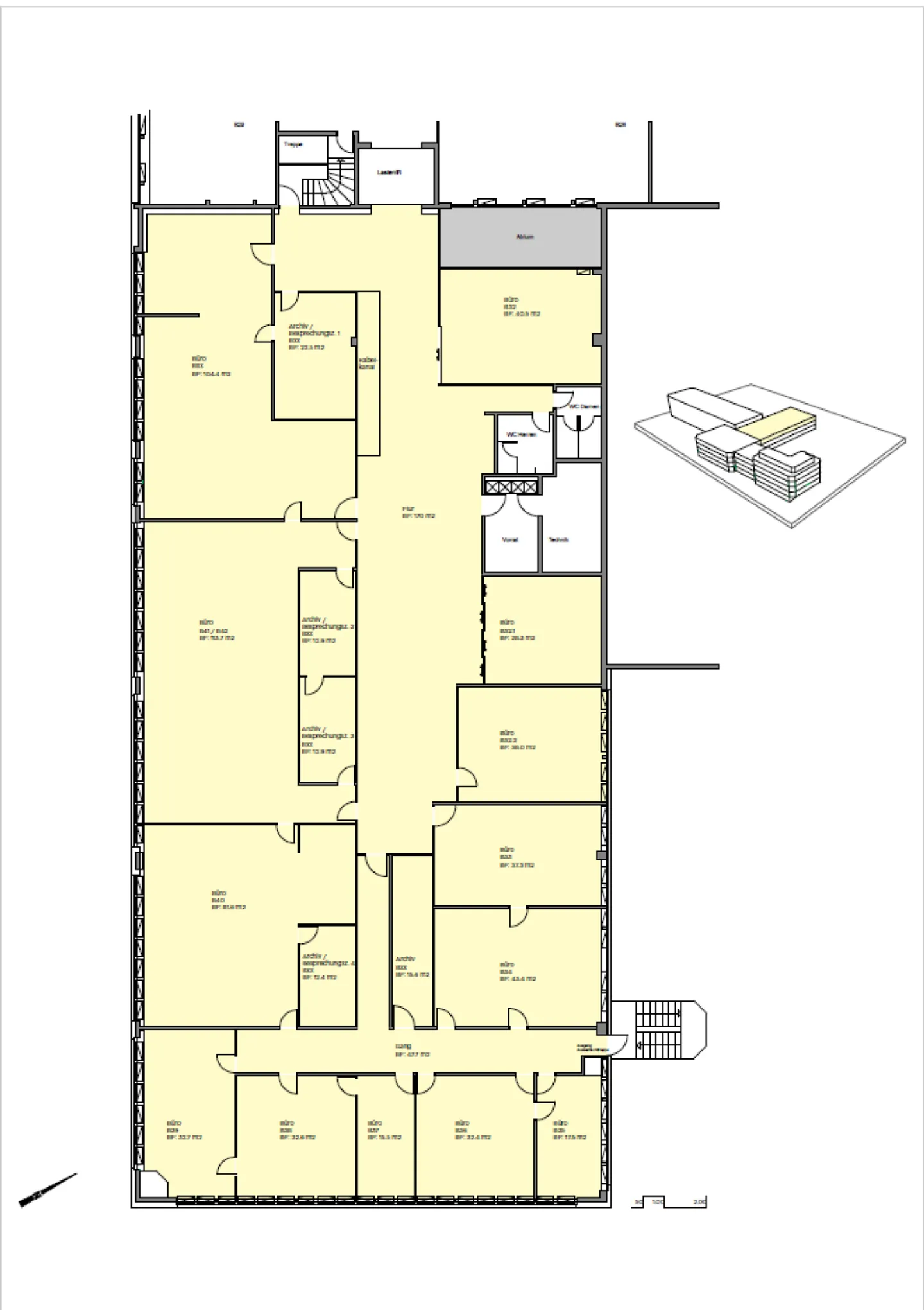 Ufficio open space di 912 m2 a Lucerna - Foto 10 di 11