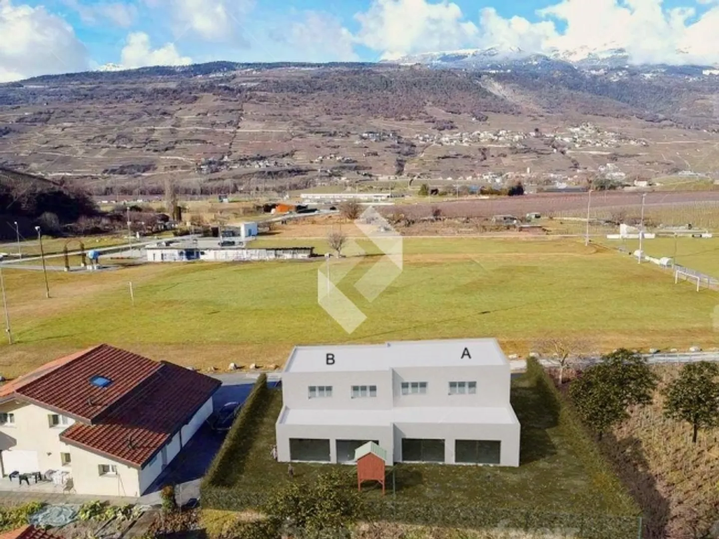 «Chalais - 4,5-Zimmer-Zweibettvilla mit Büroräumen» - Foto 11 von 13