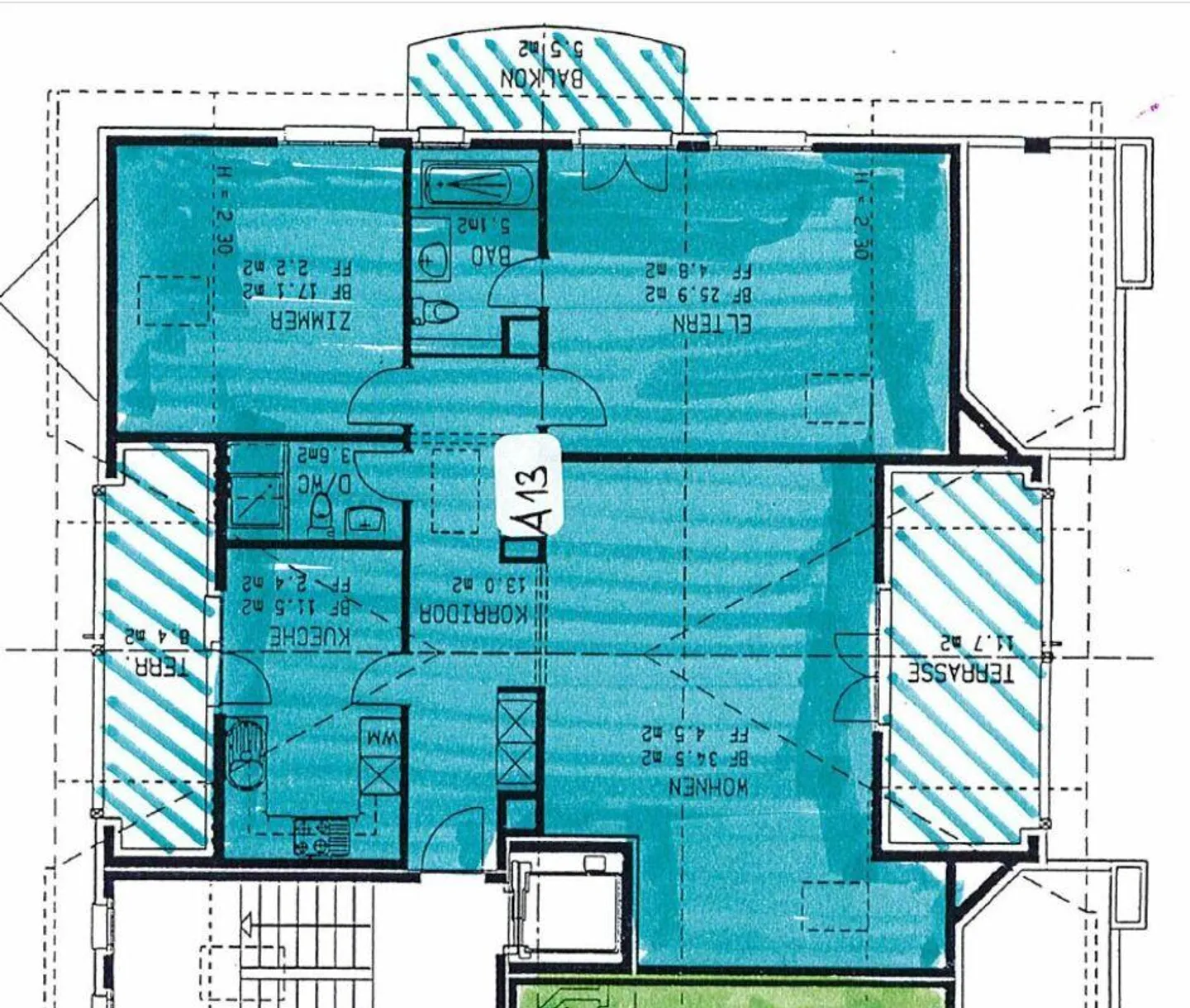 Grosszügige 3.5-Zimmer Wohnung - Foto 15 von 17