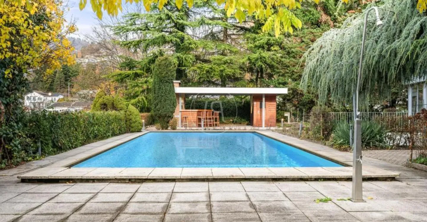 Wunderschöne ebenerdige Villa mit unabhängiger Wohnung - Chernex - Foto 3 von 13