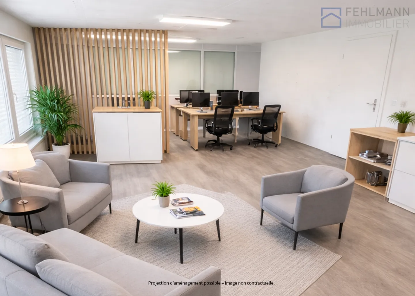 Büro 1 Zimmer - Foto 4 von 4