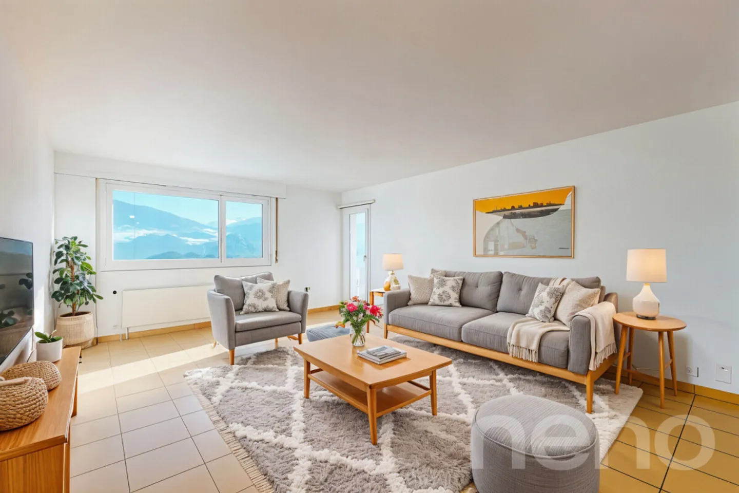 Helles 4.5-Zimmer-Wohnung mit Panoramablick - Foto 2 von 7