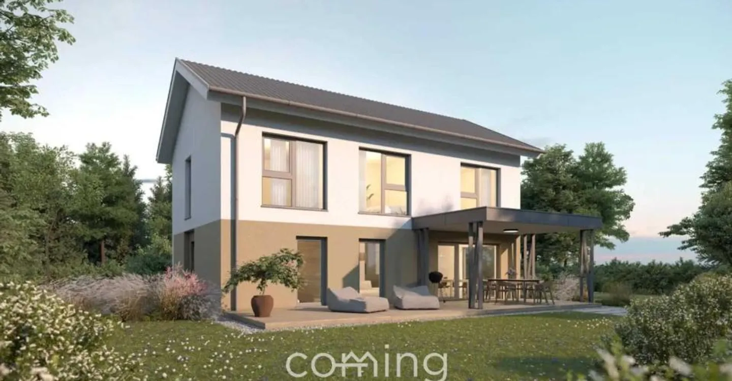 Votre nouvelle construction sur mesure à Gamsen - maison individuelle moderne de 5,5 pièces à Brig-Gli - Photo 1 sur 4