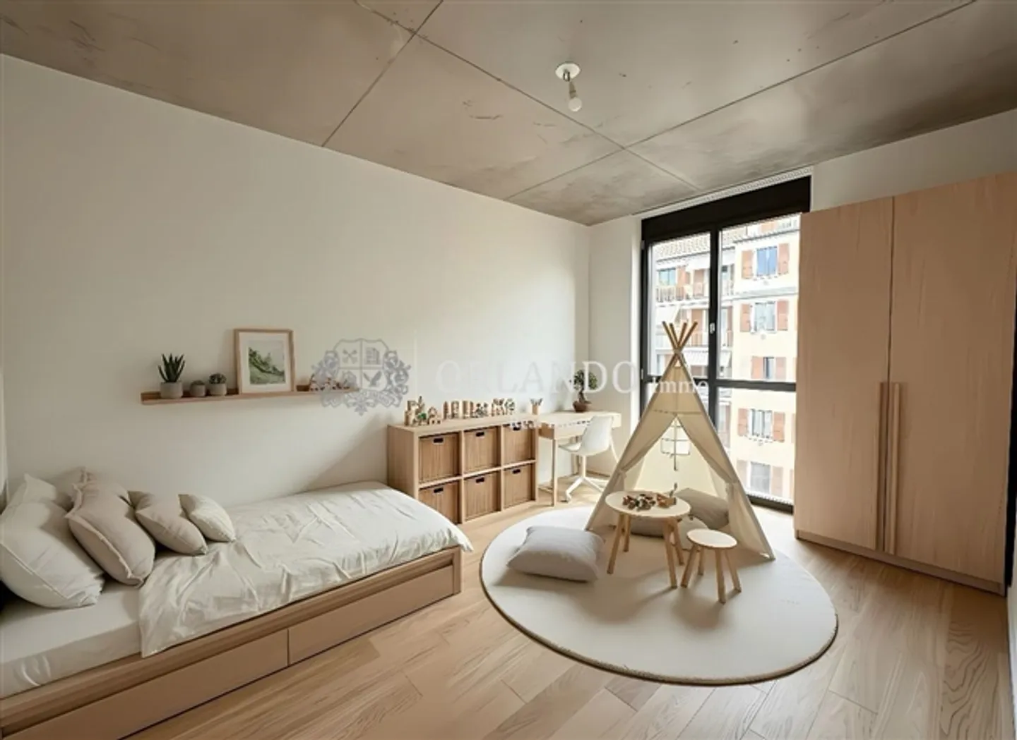 Beautiful new 5-room apartment (gable) 2 floors without balcony - Carouge sector - Photo 3 of 8