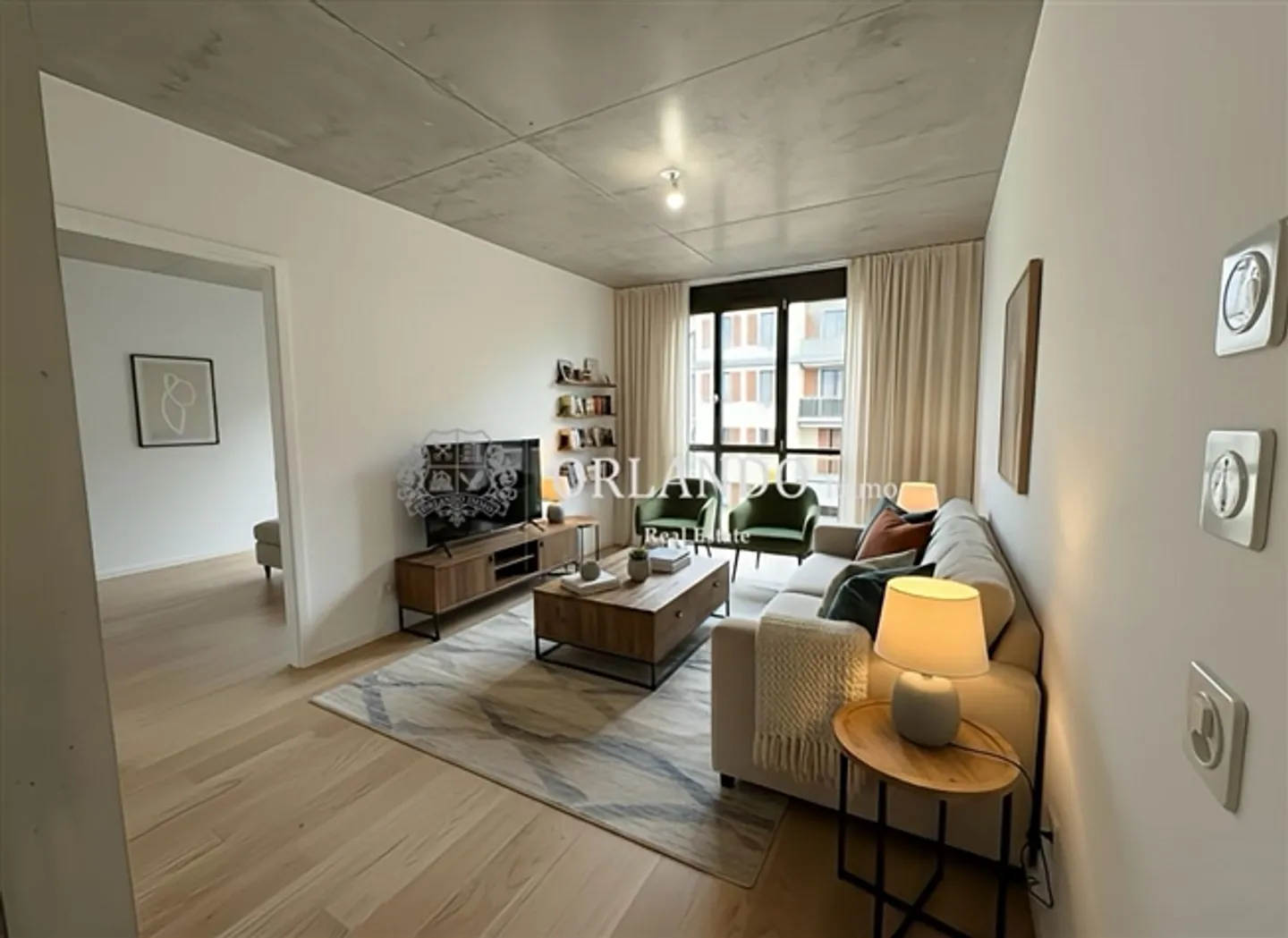 Beautiful new 5-room apartment (gable) 2 floors without balcony - Carouge sector - Photo 4 of 8