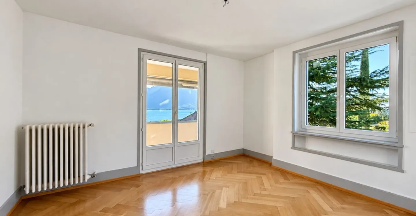 Montreux - Ein außergewöhnliches Panorama für diese helle 3,5-Zimmer-Wohnung - Foto 3 von 5