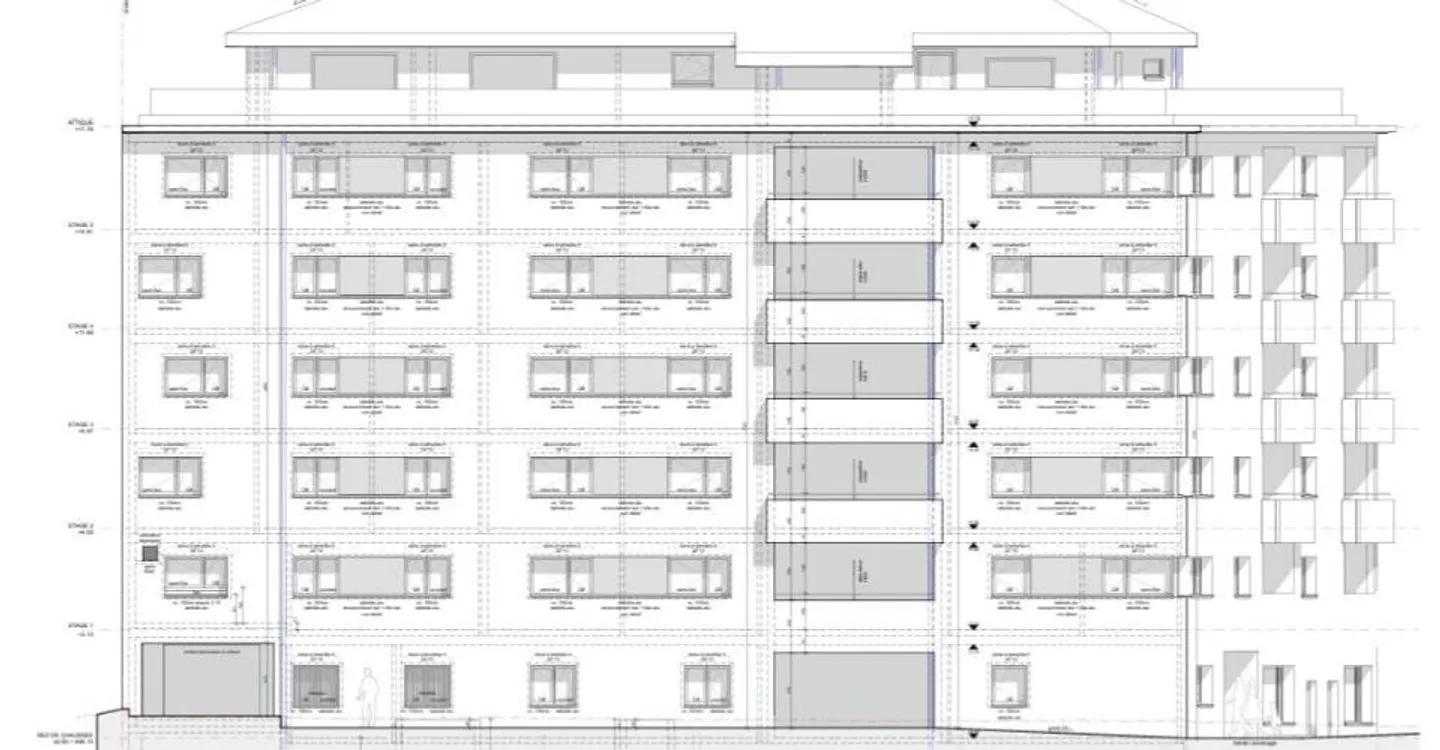 Appartamento attraversante 4.5 stanze 4° piano nel centro della città di Sion vicino alla stazione - Foto 2 di 3