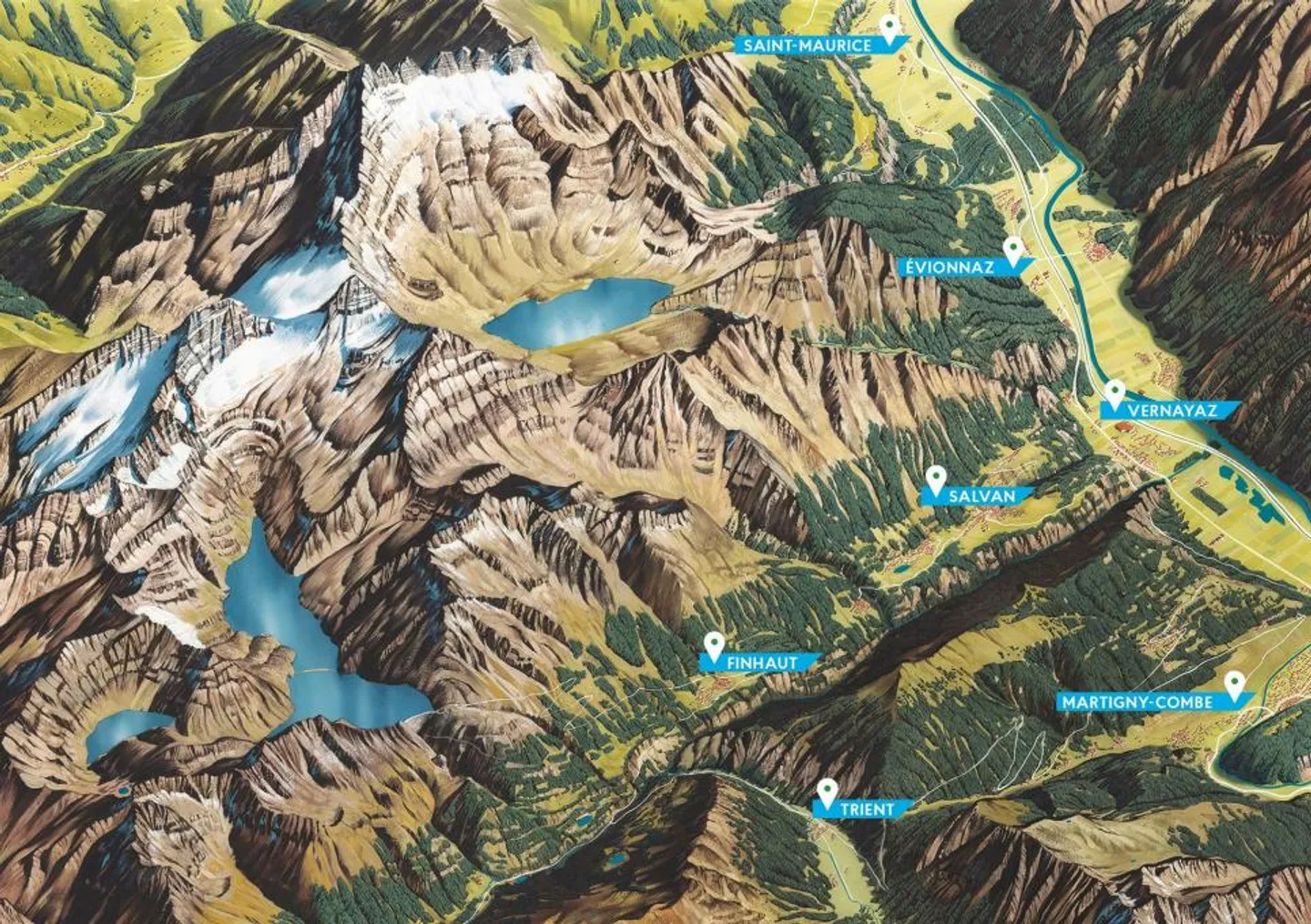Finhaut, bellissimo terreno di 1374 m2 - Foto 12 di 12