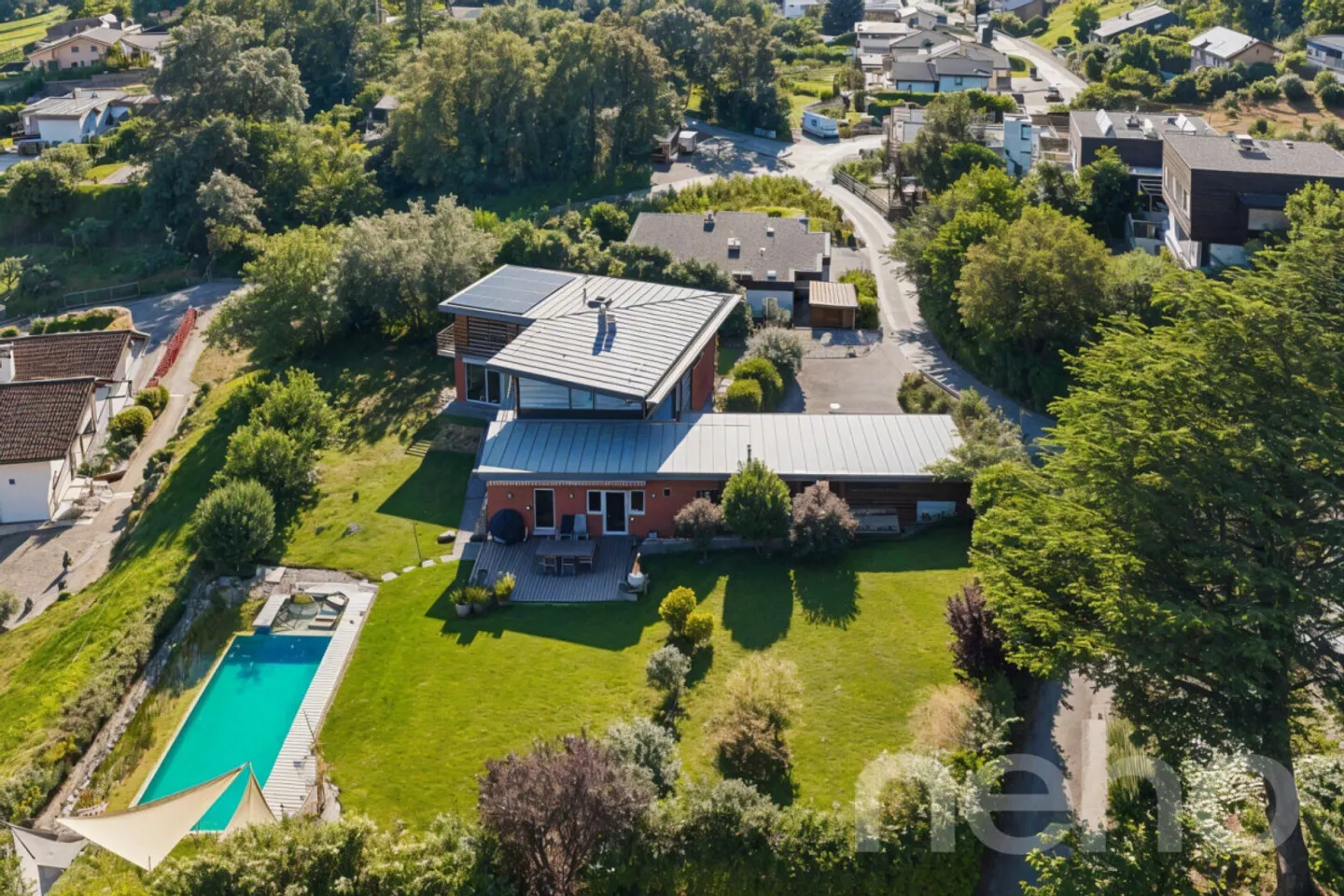 Außergewöhnliche Villa in Savièse - Foto 2 von 12