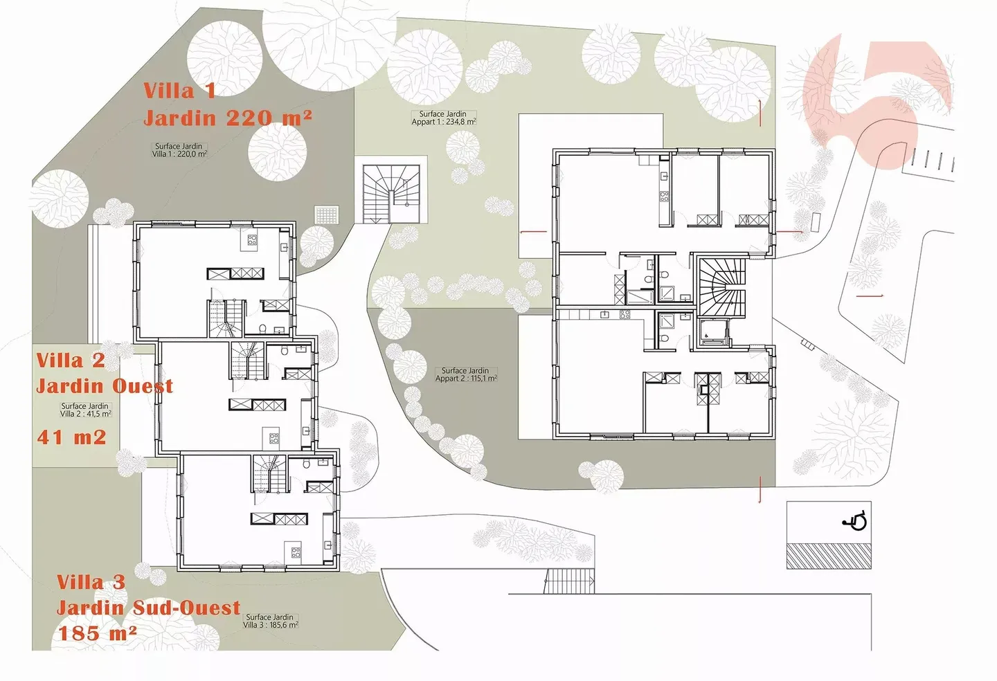 Verkauf nach Plänen in Rueyres: 6,5-Zimmer-Villen mit 150 m2 Wohnfläche und schöner Aussicht - Foto 3 von 13
