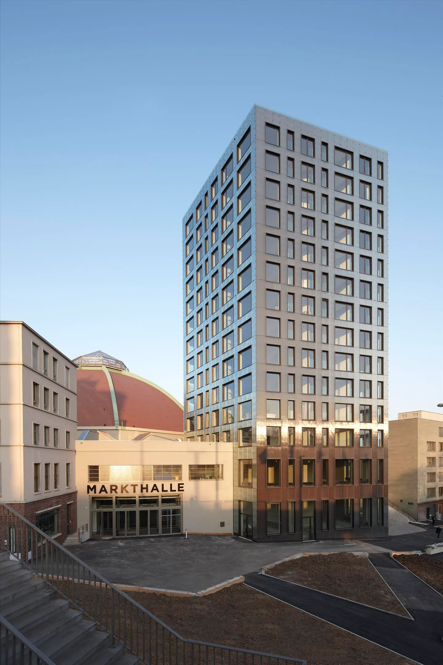 Vivere nella Torre Markthallen nelle immediate vicinanze della stazione ferroviaria - Foto 1 di 7