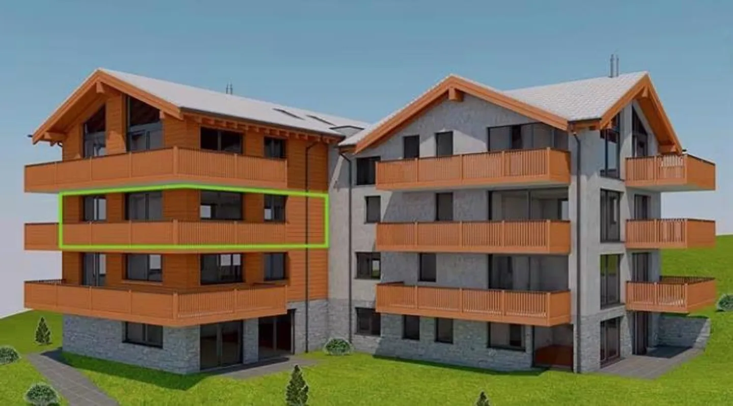 Nuova costruzione - Appartamento di 4,5 stanze - Foto 1 di 2