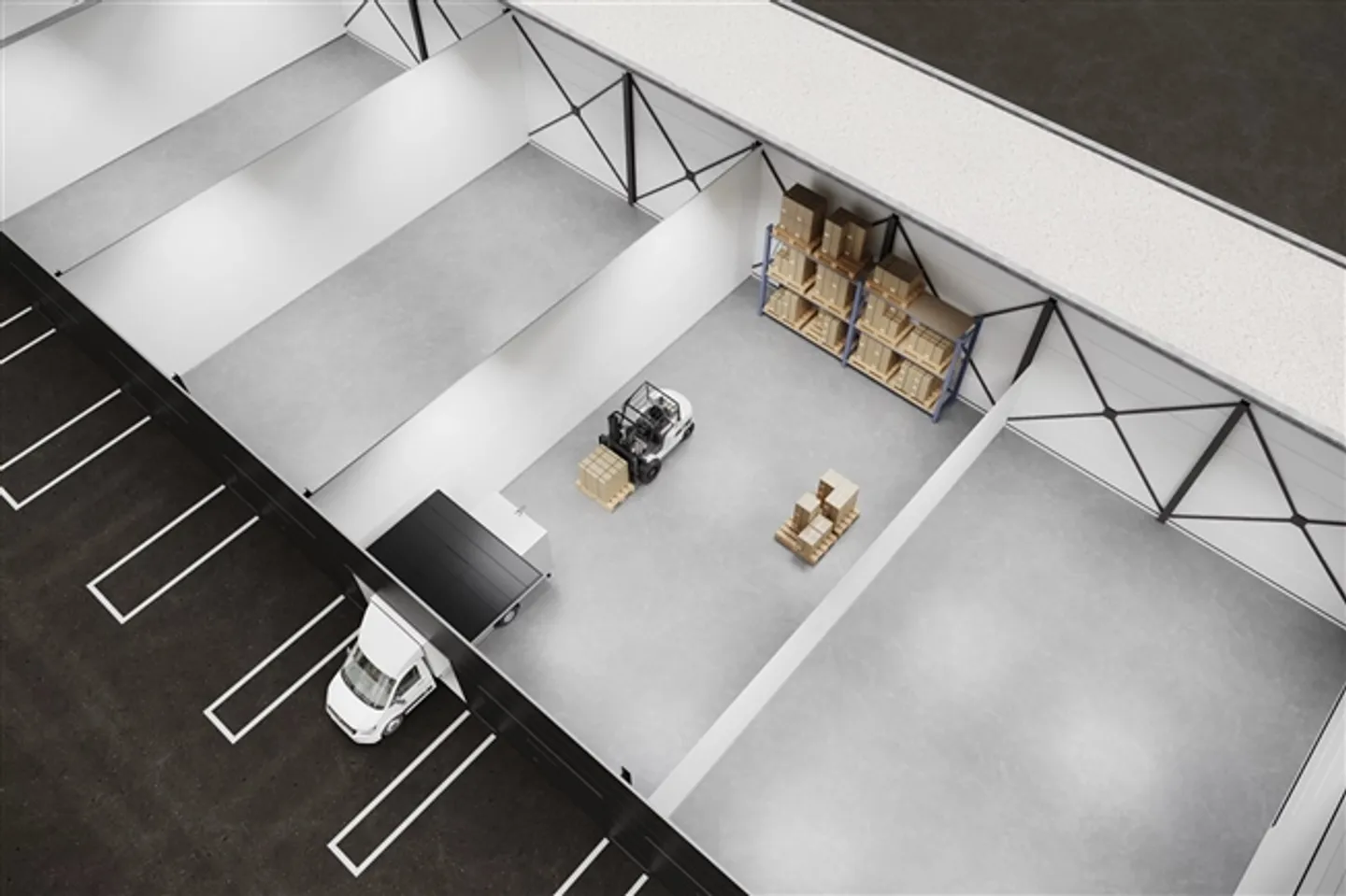 «ZU VERMIETEN – INDUSTRIEFLÄCHEN & LAGEREINHEITEN IN SIERRE» - Foto 2 von 5