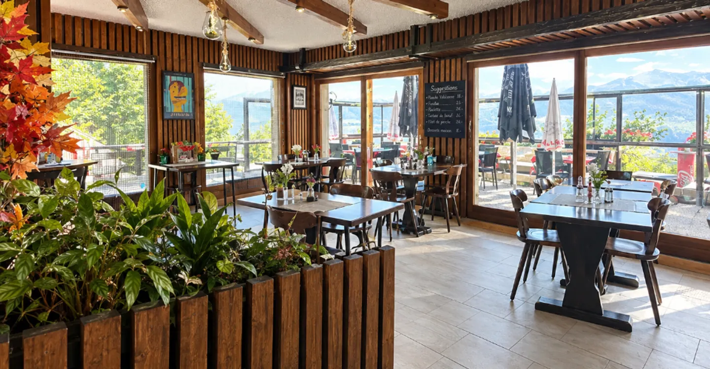 Veysonnaz – Restaurant avec terrasse panoramique - Photo 9 sur 11