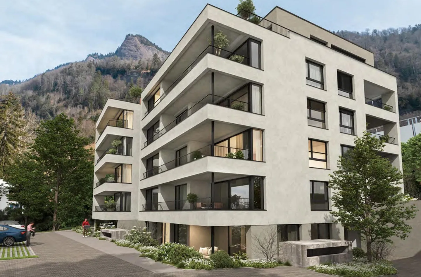 Appartement en attique 2.5 pièces à Vitznau "NOUVEAU" - Photo 2 sur 3