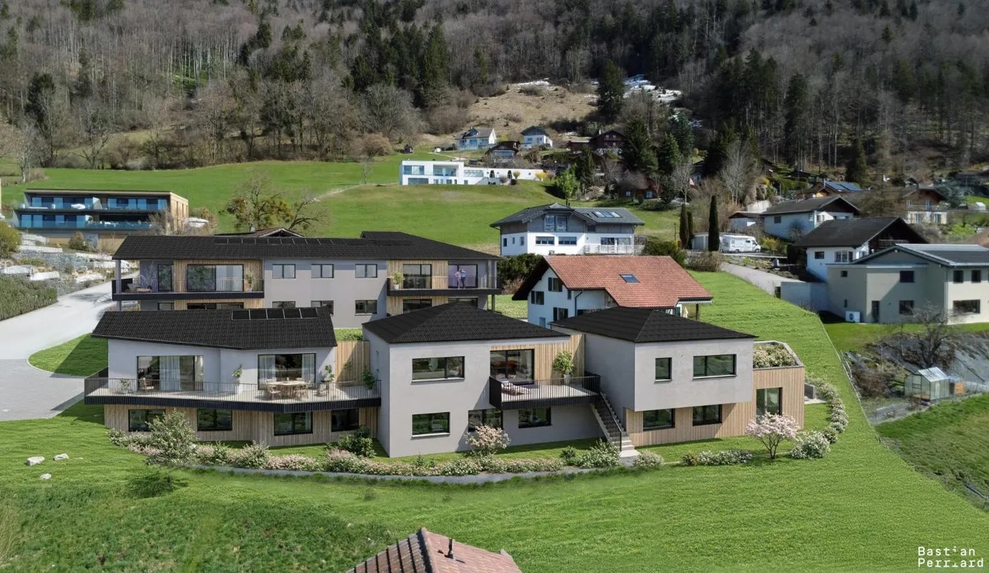 Moderne Wohnungen in Botterens - Foto 3 von 7