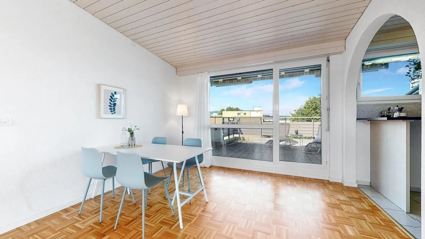 Appartamento attico 3.5 locali con grande terrazza e lavanderia privata - Foto 5 di 11