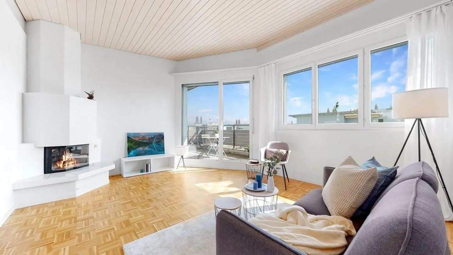 Appartamento attico 3.5 locali con grande terrazza e lavanderia privata - Foto 6 di 11