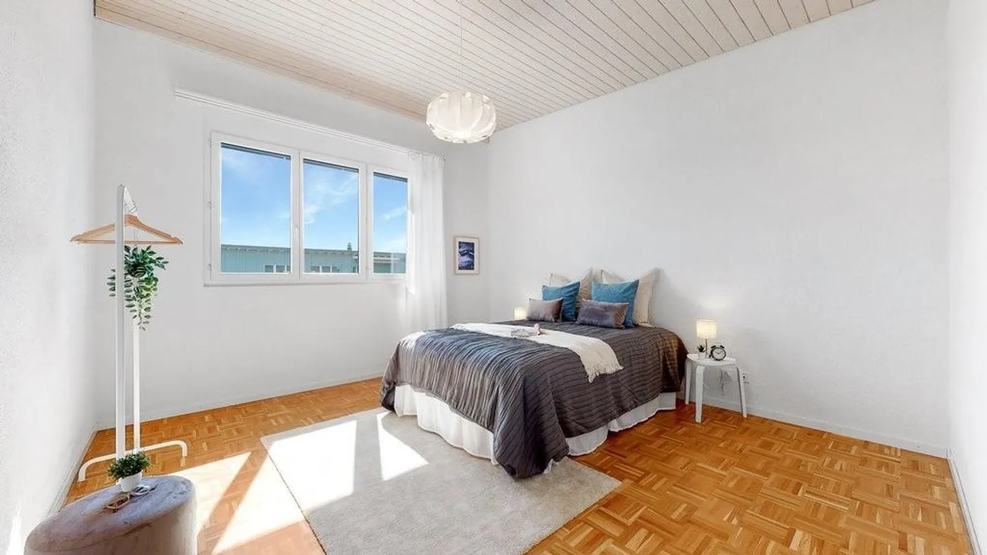Appartamento attico 3.5 locali con grande terrazza e lavanderia privata - Foto 10 di 11