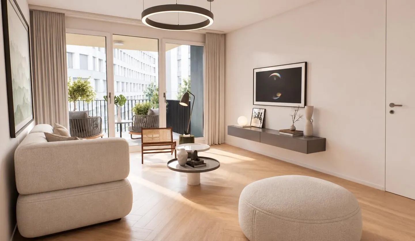 Nuovo progetto di costruzione Eichstrasse Zurigo - Vivere confortevole con stile - Foto 1 di 11