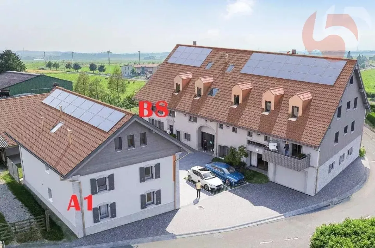 Special offer in Villars-le-Terroir_A1 - 4.5 room duplex + office of 143 m2 with - Foto 14 von 17