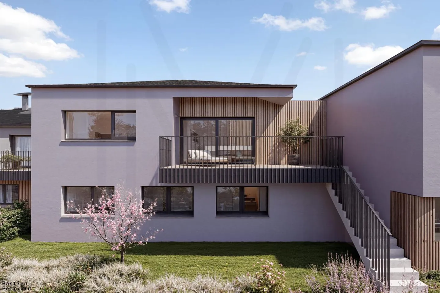 New semi-detached house with lake view - Photo 4 of 12