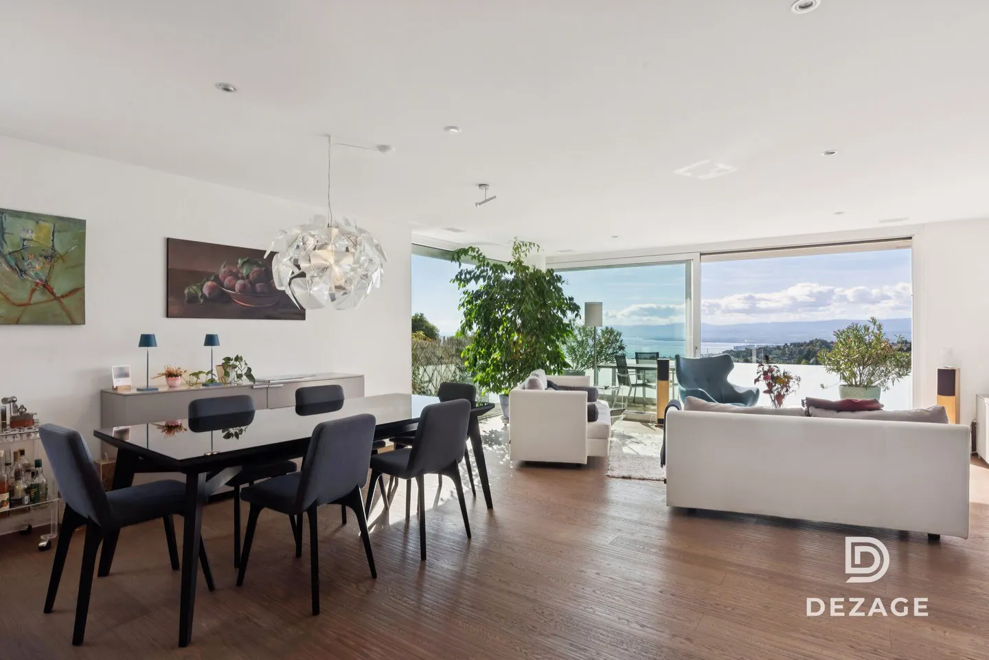 Magnificent duplex with house spirit, direct elevator, garden and breathtaking view of the Lake! - Photo 5 of 13