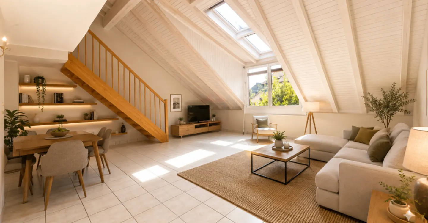 Rare in Plan-les-Ouates? 6-room duplex of 133m² with private garden - Photo 1 of 11