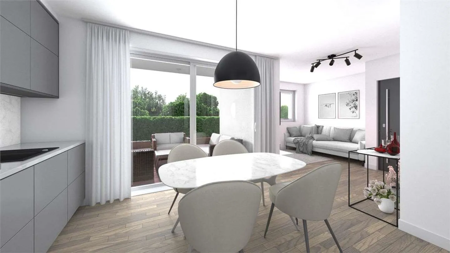Bel appartement de 3,5 pièces dans la verdure - Photo 6 sur 8